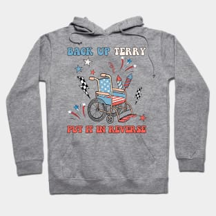 Back Up Terry Put It In Reverse Firework Vintage 4th Of July Hoodie